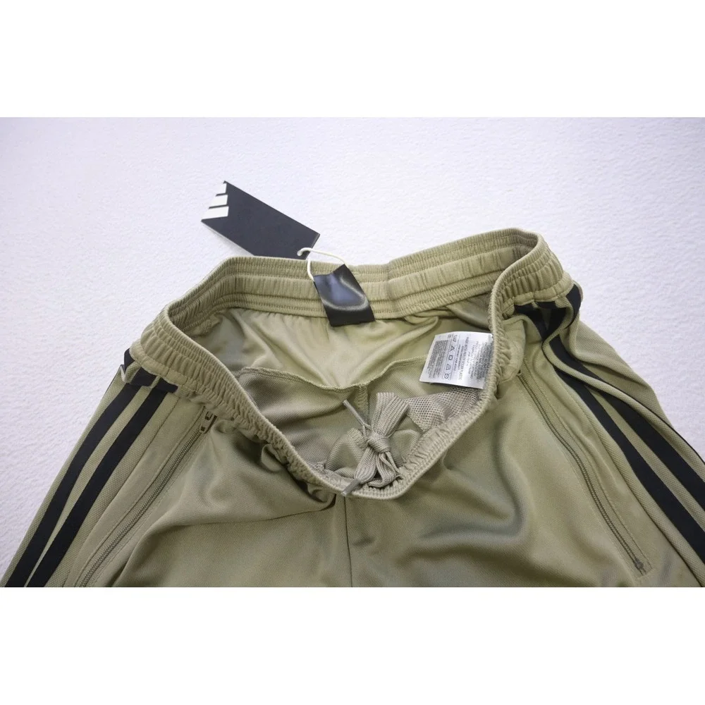 Adidas Gym Shorts Mens S Green Aeroready 3-Stripe Training Soccer‎ Athletic New